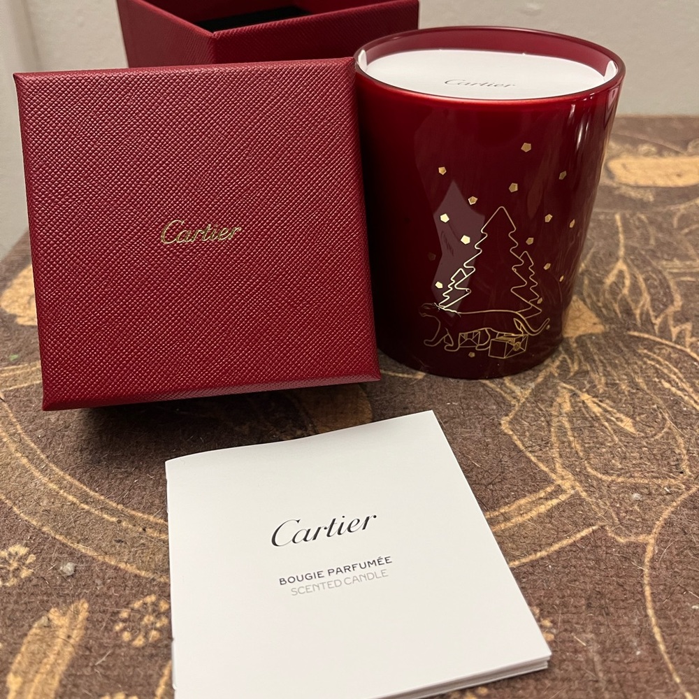 Cartier Bougie Parfumee Scented candle **Original, BRAND NEW**